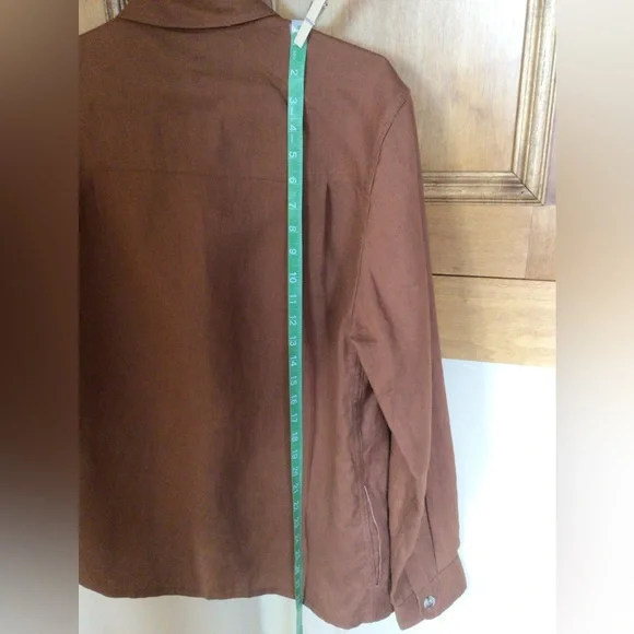 Mango Men’s M Ming Man sustainable Linen button down - Picture 3 of 9